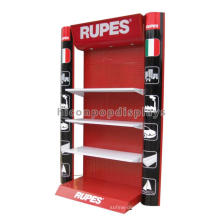 Factory Price Retail Store Pegboard Metal Italy Polishing Equipment Machine Power Tool Display Stand